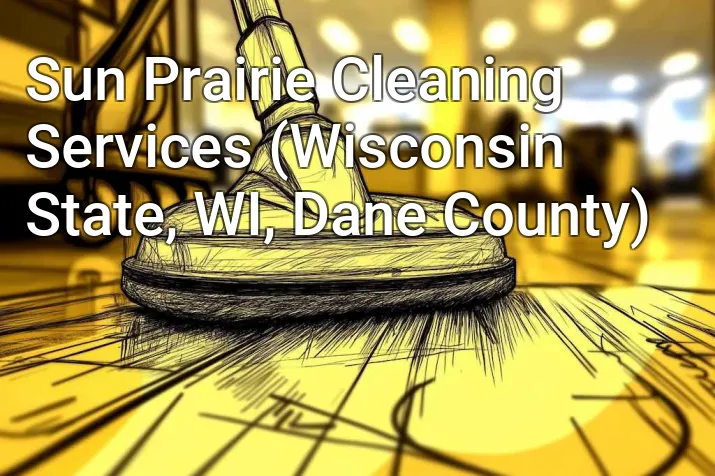 Sun Prairie Cleaning Services (Wisconsin State, WI, Dane County)