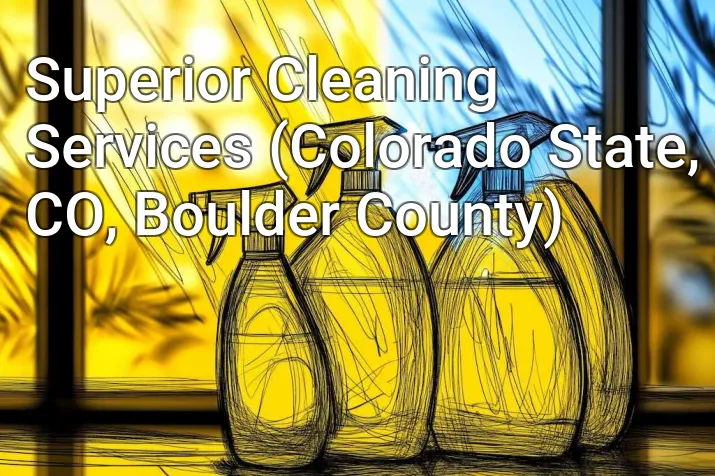 Superior Cleaning Services (Colorado State, CO, Boulder County)