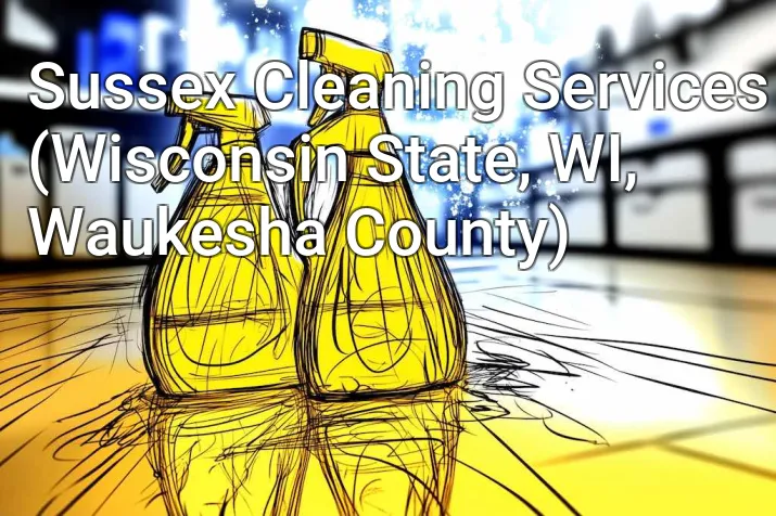 Sussex Cleaning Services (Wisconsin State, WI, Waukesha County)