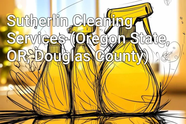 Sutherlin Cleaning Services (Oregon State, OR, Douglas County)