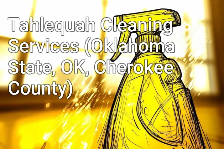 Tahlequah Cleaning Services (Oklahoma State, OK, Cherokee County)