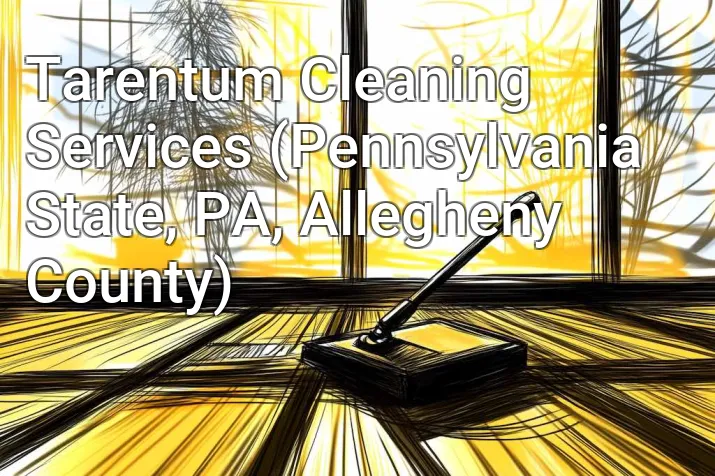 Tarentum Cleaning Services (Pennsylvania State, PA, Allegheny County)