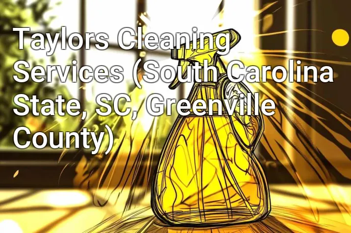 Taylors Cleaning Services (South Carolina State, SC, Greenville County)
