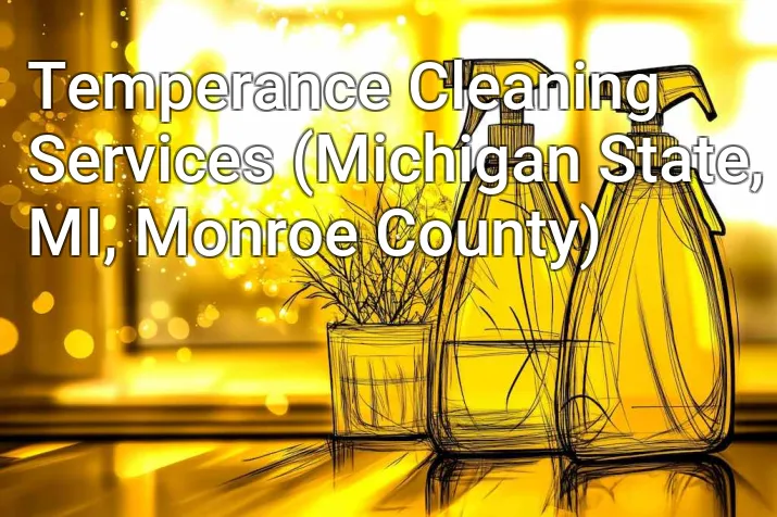 Temperance Cleaning Services (Michigan State, MI, Monroe County)