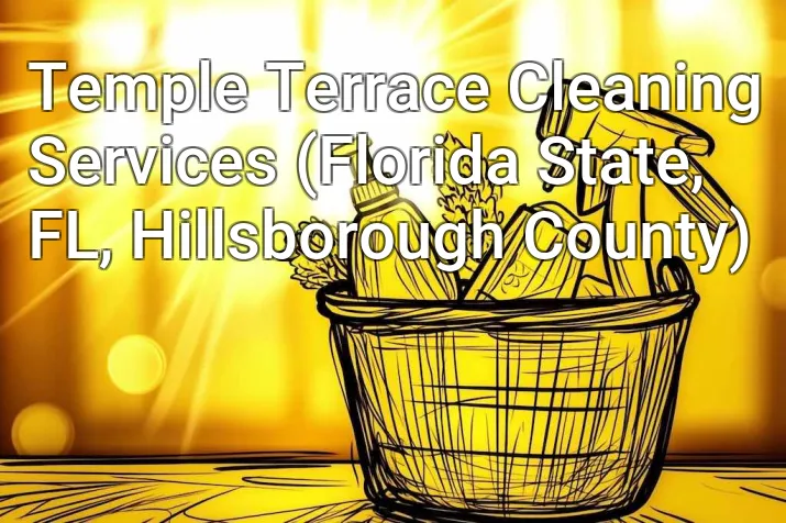 Temple Terrace Cleaning Services (Florida State, FL, Hillsborough County)