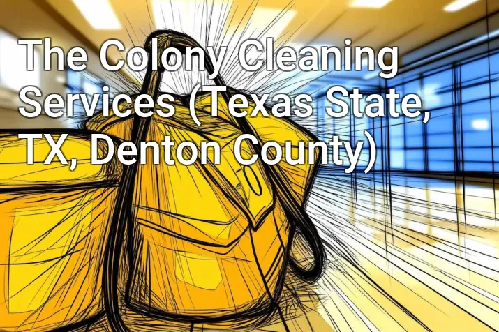 The Colony Cleaning Services (Texas State, TX, Denton County)