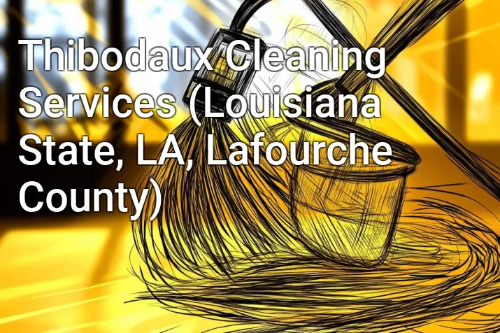 Thibodaux Cleaning Services (Louisiana State, LA, Lafourche County)