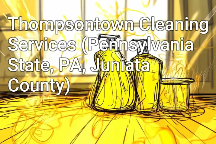 Thompsontown Cleaning Services (Pennsylvania State, PA, Juniata County)