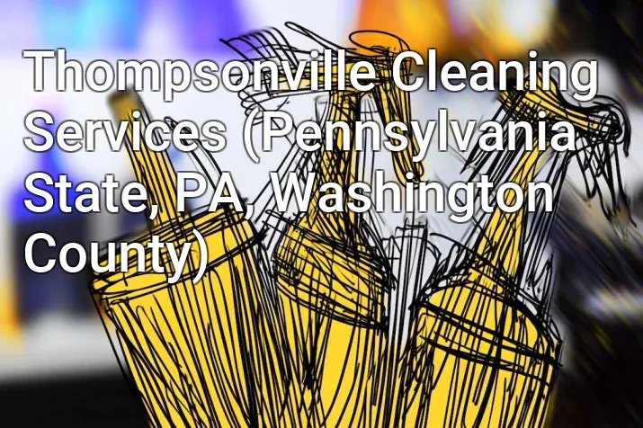 Thompsonville Cleaning Services (Pennsylvania State, PA, Washington County)