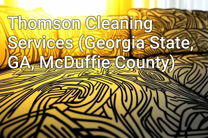Thomson Cleaning Services (Georgia State, GA, McDuffie County)