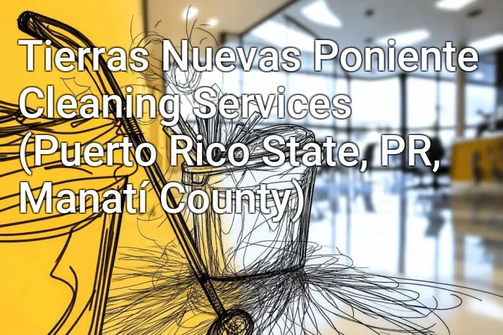 Tierras Nuevas Poniente Cleaning Services (Puerto Rico State, PR, Manatí County)