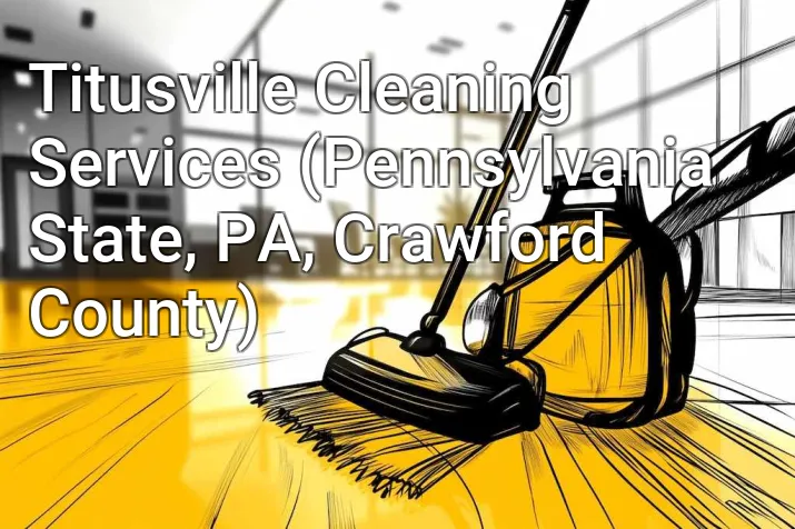 Titusville Cleaning Services (Pennsylvania State, PA, Crawford County)