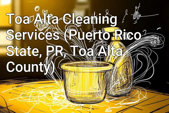 Toa Alta Cleaning Services (Puerto Rico State, PR, Toa Alta County)