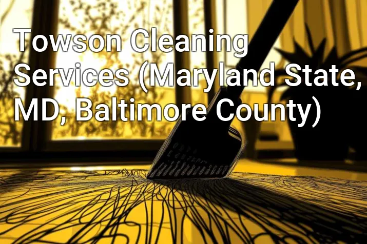 Towson Cleaning Services (Maryland State, MD, Baltimore County)