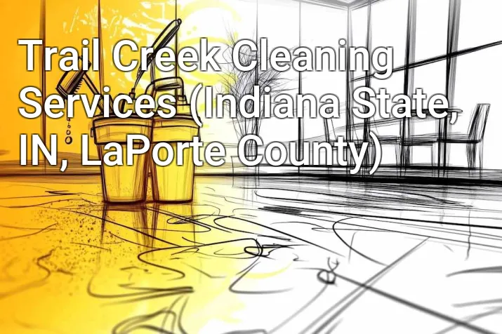 Trail Creek Cleaning Services (Indiana State, IN, LaPorte County)
