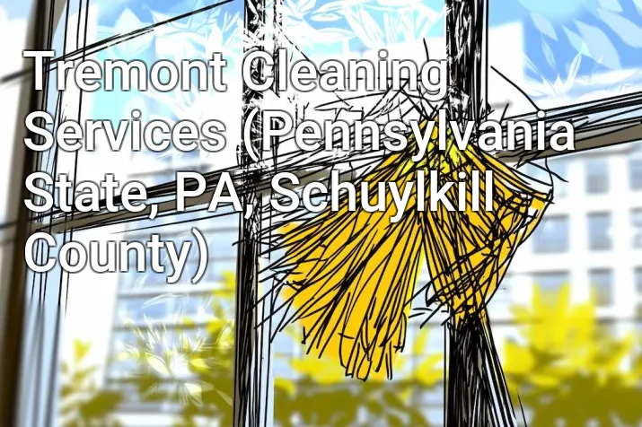 Tremont Cleaning Services (Pennsylvania State, PA, Schuylkill County)
