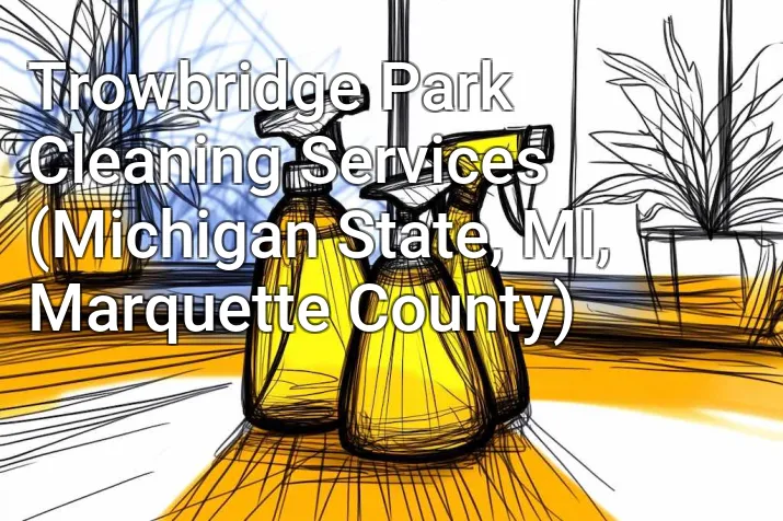 Trowbridge Park Cleaning Services (Michigan State, MI, Marquette County)