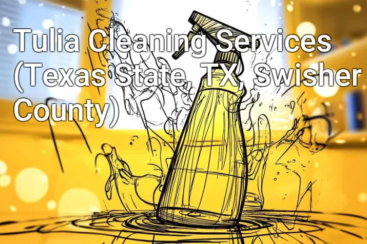 Tulia Cleaning Services (Texas State, TX, Swisher County)