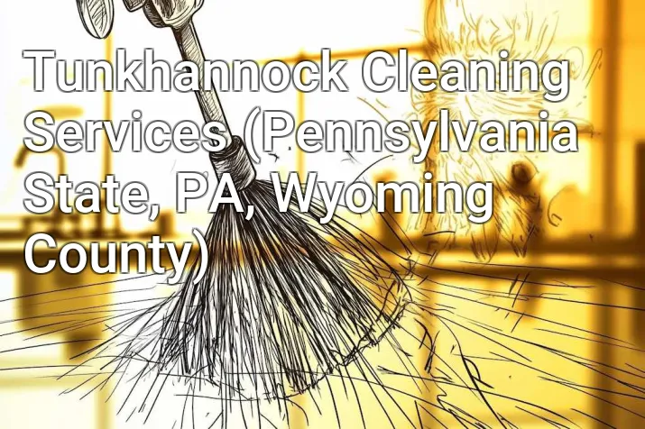 Tunkhannock Cleaning Services (Pennsylvania State, PA, Wyoming County)