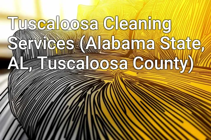 Tuscaloosa Cleaning Services (Alabama State, AL, Tuscaloosa County)