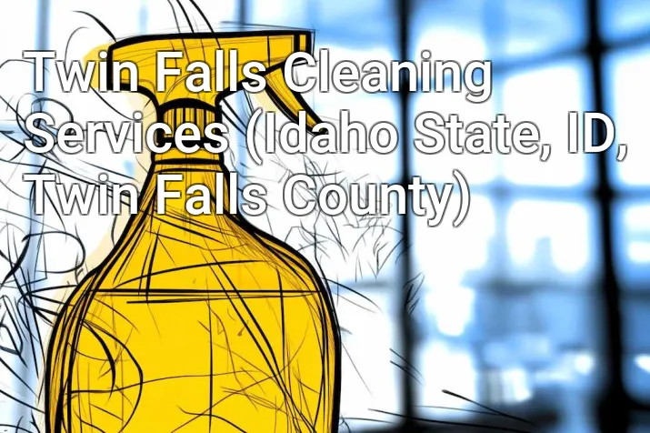 Twin Falls Cleaning Services (Idaho State, ID, Twin Falls County)