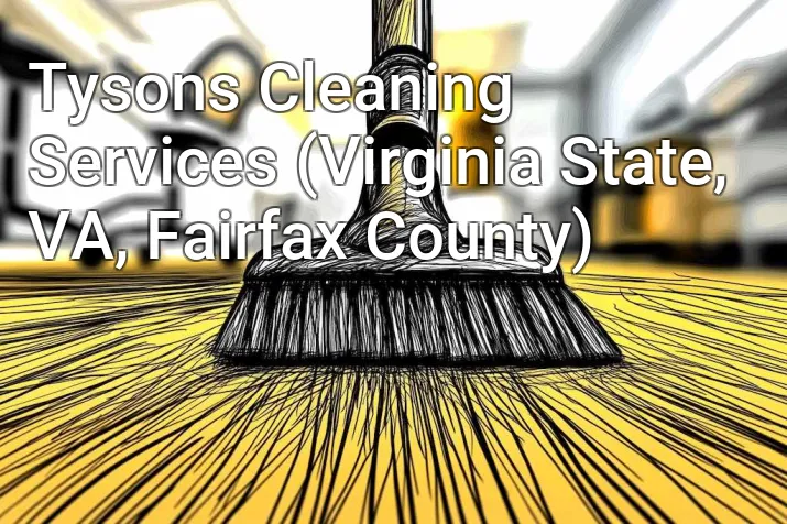 Tysons Cleaning Services (Virginia State, VA, Fairfax County)