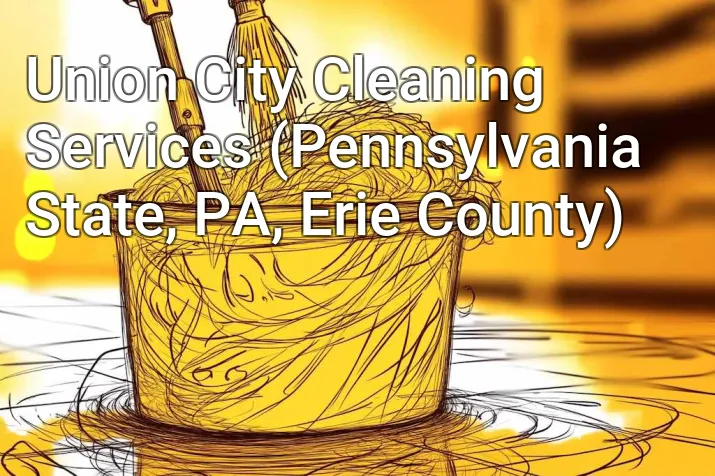 Union City Cleaning Services (Pennsylvania State, PA, Erie County)