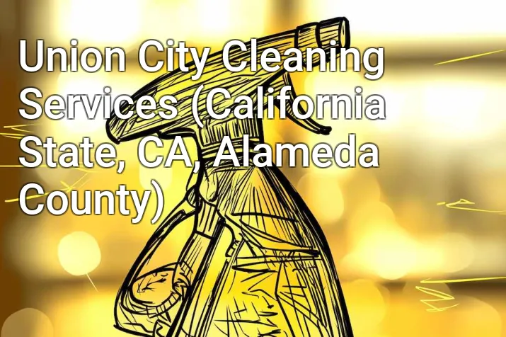 Union City Cleaning Services (California State, CA, Alameda County)