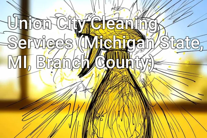 Union City Cleaning Services (Michigan State, MI, Branch County)