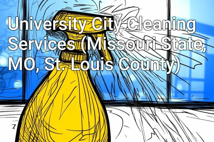 University City Cleaning Services (Missouri State, MO, St. Louis County)