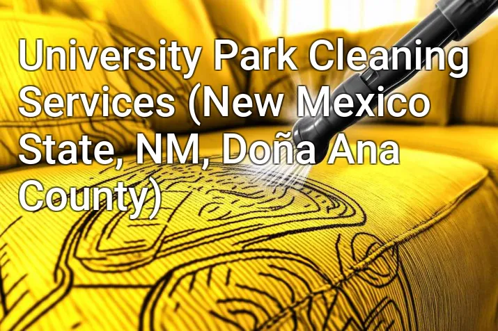 University Park Cleaning Services (New Mexico State, NM, Doña Ana County)
