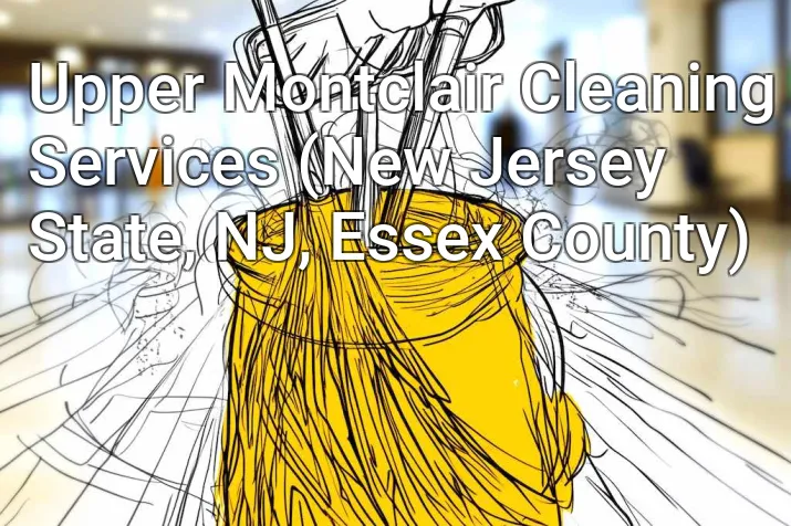 Upper Montclair Cleaning Services (New Jersey State, NJ, Essex County)