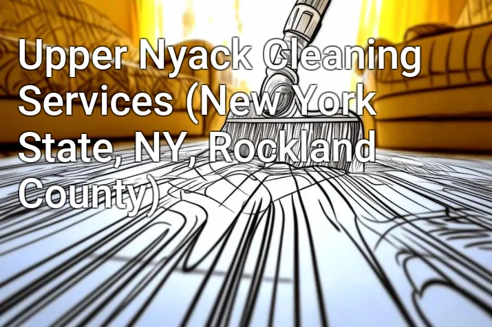 Upper Nyack Cleaning Services (New York State, NY, Rockland County)