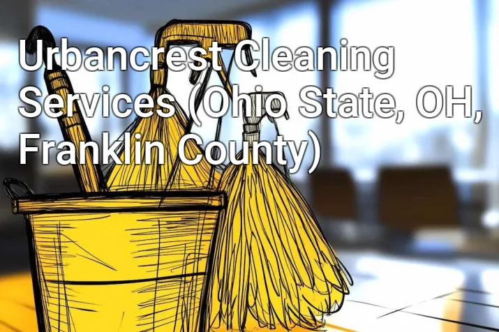 Urbancrest Cleaning Services (Ohio State, OH, Franklin County)