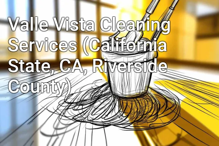Valle Vista Cleaning Services (California State, CA, Riverside County)