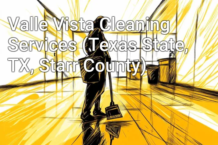 Valle Vista Cleaning Services (Texas State, TX, Starr County)