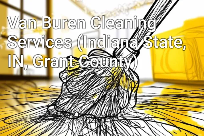 Van Buren Cleaning Services (Indiana State, IN, Grant County)