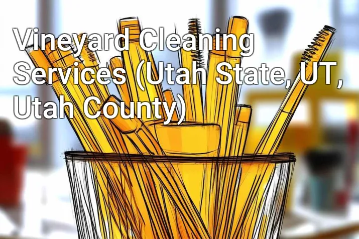 Vineyard Cleaning Services (Utah State, UT, Utah County)