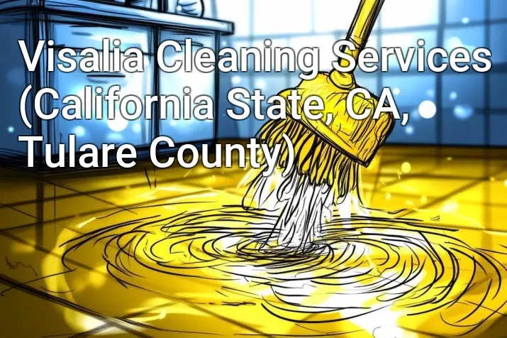 Visalia Cleaning Services (California State, CA, Tulare County)