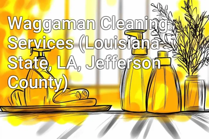 Waggaman Cleaning Services (Louisiana State, LA, Jefferson County)