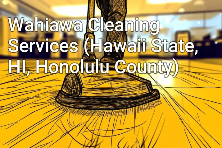 Wahiawa Cleaning Services (Hawaii State, HI, Honolulu County)