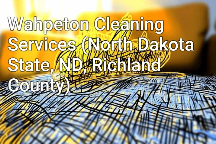 Wahpeton Cleaning Services (North Dakota State, ND, Richland County)