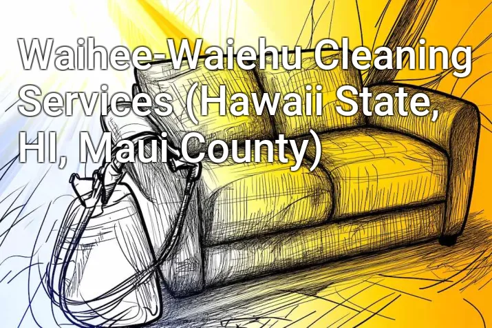 Waihee-Waiehu Cleaning Services (Hawaii State, HI, Maui County)