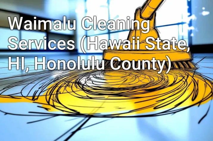 Waimalu Cleaning Services (Hawaii State, HI, Honolulu County)