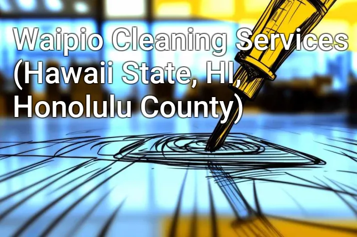 Waipio Cleaning Services (Hawaii State, HI, Honolulu County)