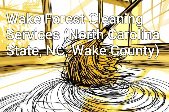 Wake Forest Cleaning Services (North Carolina State, NC, Wake County)