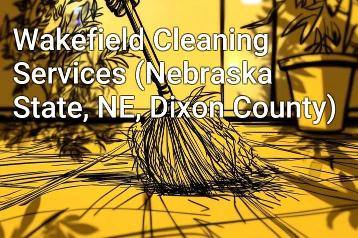 Wakefield Cleaning Services (Nebraska State, NE, Dixon County)