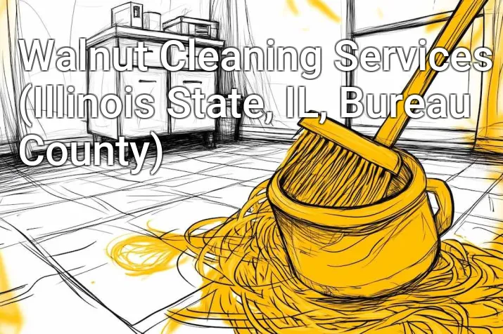 Walnut Cleaning Services (Illinois State, IL, Bureau County)