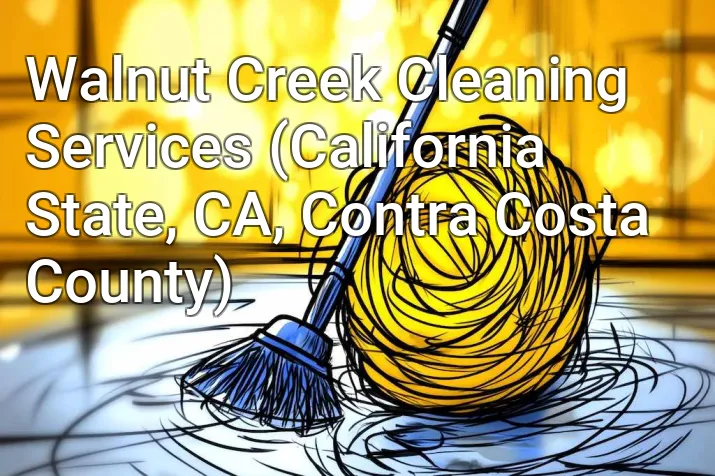 Walnut Creek Cleaning Services (California State, CA, Contra Costa County)