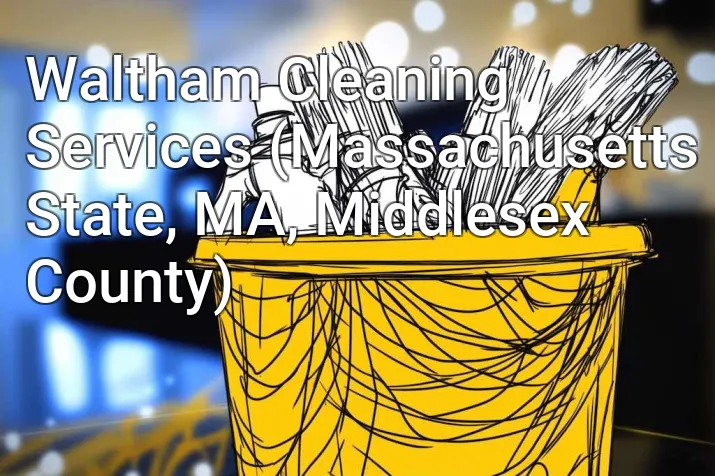 Waltham Cleaning Services (Massachusetts State, MA, Middlesex County)